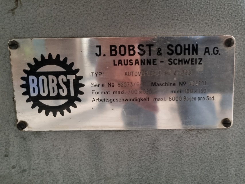 BOBST stencilező